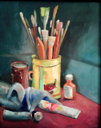 Brushes and Paints