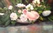 Peonies on Buffet