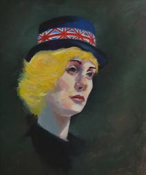 Brit  14x16  Oil on Board