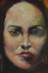 Girl  6.5 x 8 Oil on Board