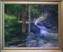 Imagined Woods 17x21 Oil on Board