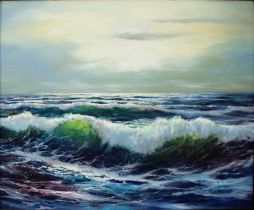 Seascape  24.5 x 20.5  Oil on Canvas
